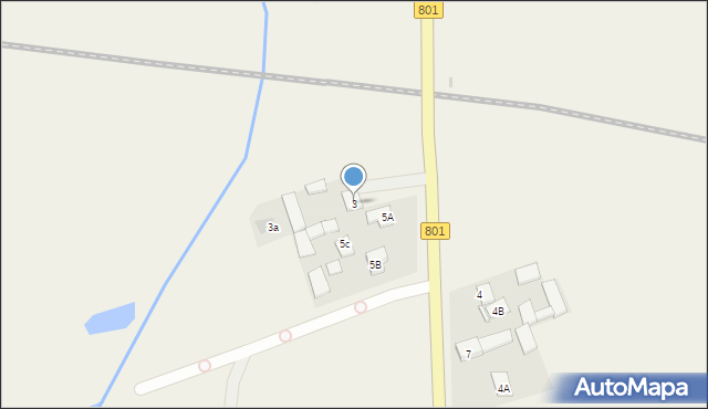 Dziecinów, Dziecinów, 3, mapa Dziecinów