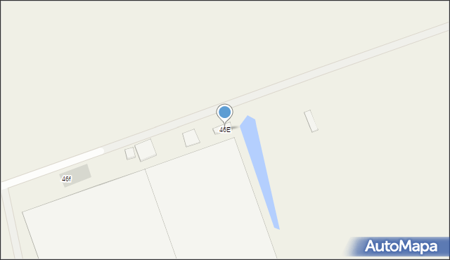 Dziecinów, Dziecinów, 46E, mapa Dziecinów