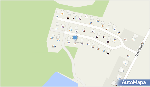 Dziećmiarki, Dziećmiarki, 63, mapa Dziećmiarki