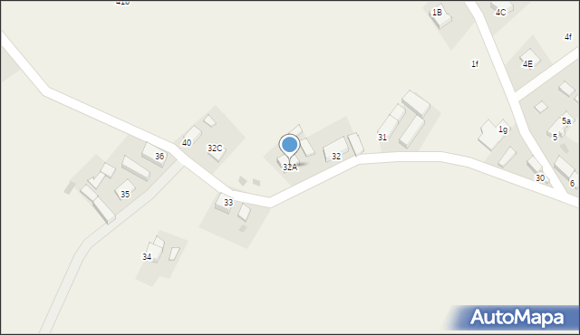 Dziećmiarowice, Dziećmiarowice, 32A, mapa Dziećmiarowice