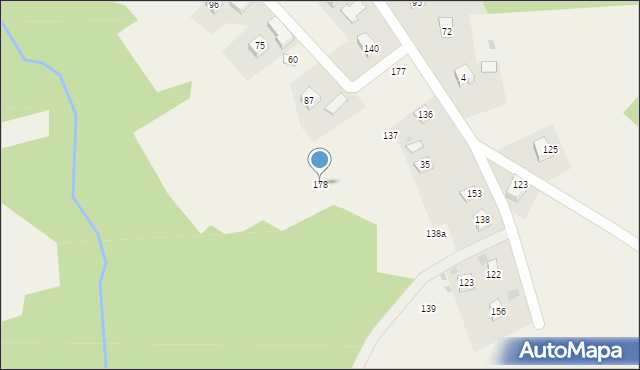 Dziekanowice, Dziekanowice, 178, mapa Dziekanowice