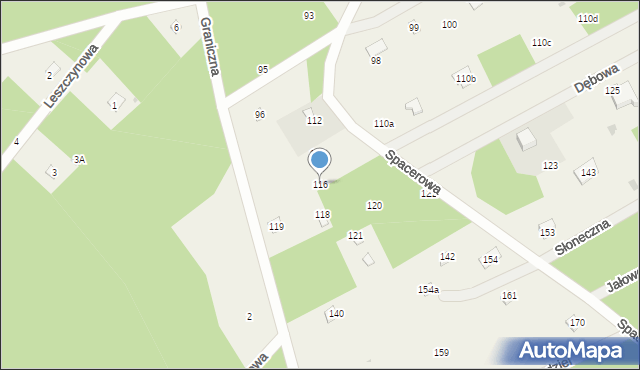 Dziektarzew, Dziektarzew, 116, mapa Dziektarzew
