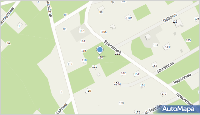 Dziektarzew, Dziektarzew, 120, mapa Dziektarzew