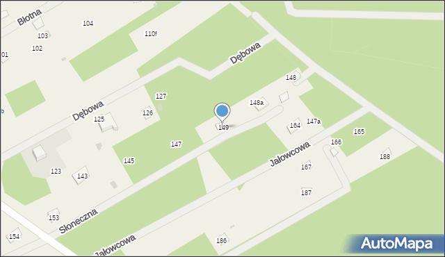 Dziektarzew, Dziektarzew, 149, mapa Dziektarzew