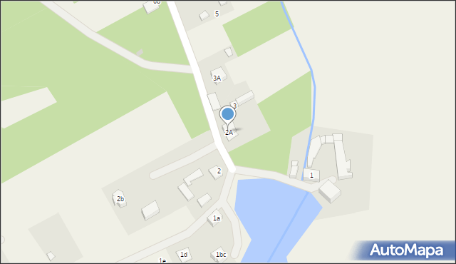 Dziektarzew, Dziektarzew, 2A, mapa Dziektarzew