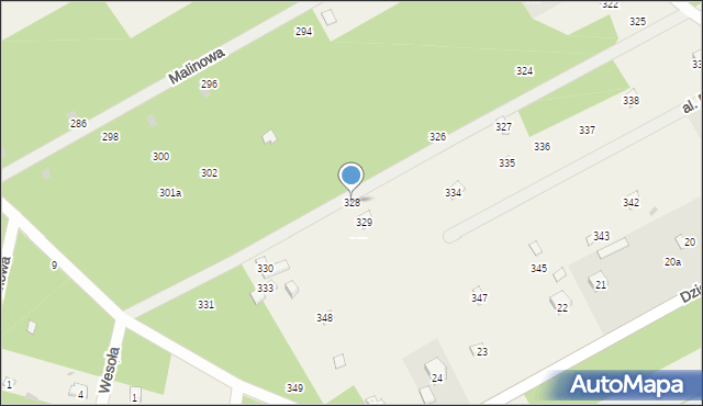 Dziektarzew, Dziektarzew, 328, mapa Dziektarzew