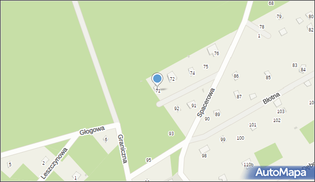 Dziektarzew, Dziektarzew, 71, mapa Dziektarzew