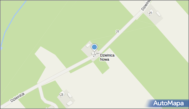 Dzielnica, Dzielnica, 33, mapa Dzielnica