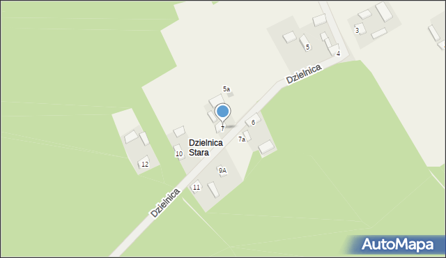 Dzielnica, Dzielnica, 7, mapa Dzielnica