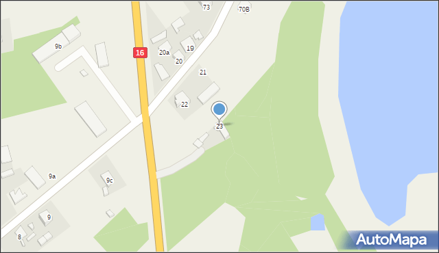 Dziemianówka, Dziemianówka, 23, mapa Dziemianówka