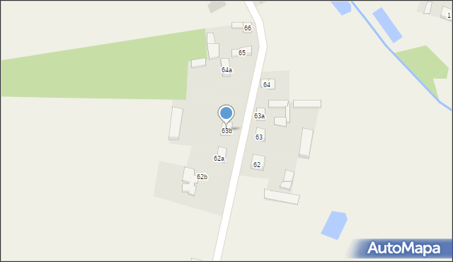 Dziepółć, Dziepółć, 63b, mapa Dziepółć