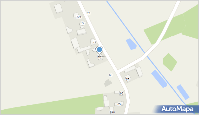 Dziepółć, Dziepółć, 70, mapa Dziepółć