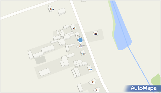 Dziepółć, Dziepółć, 94, mapa Dziepółć