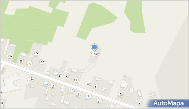 Dzierawy, Dzierawy, 10a, mapa Dzierawy