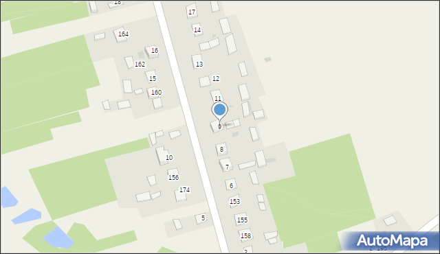 Dzierdziówka, Dzierdziówka, 9, mapa Dzierdziówka