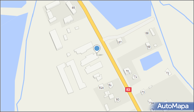 Dzierlin, Dzierlin, 63, mapa Dzierlin