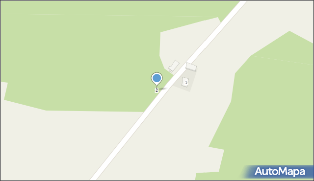 Dzierwany, Dzierwany, 2, mapa Dzierwany