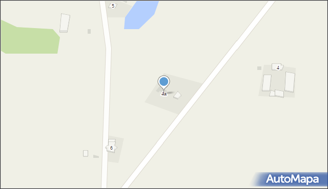 Dzierwany, Dzierwany, 4a, mapa Dzierwany