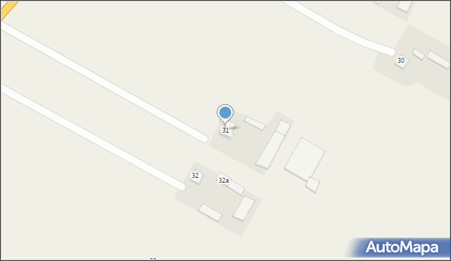 Dzierżanowo, Dzierżanowo, 31, mapa Dzierżanowo