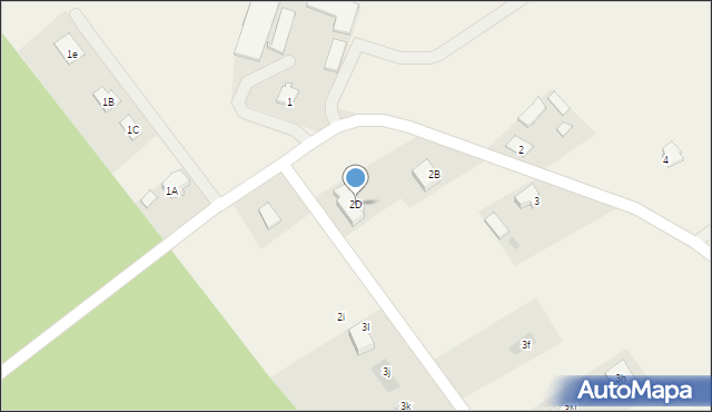 Dzierzązna, Dzierzązna, 2D, mapa Dzierzązna