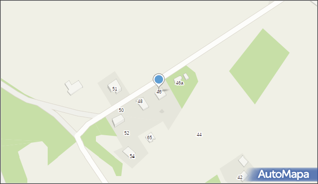 Dzierzązna, Dzierzązna, 46, mapa Dzierzązna