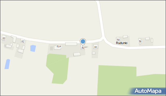 Dzierzbin, Dzierzbin, 61, mapa Dzierzbin