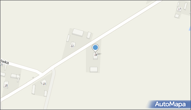 Dzierzbin-Kolonia, Dzierzbin-Kolonia, 18, mapa Dzierzbin-Kolonia