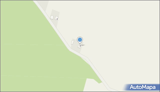 Dzierzbin-Kolonia, Dzierzbin-Kolonia, 3, mapa Dzierzbin-Kolonia