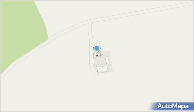 Dzierzbin-Kolonia, Dzierzbin-Kolonia, 55, mapa Dzierzbin-Kolonia