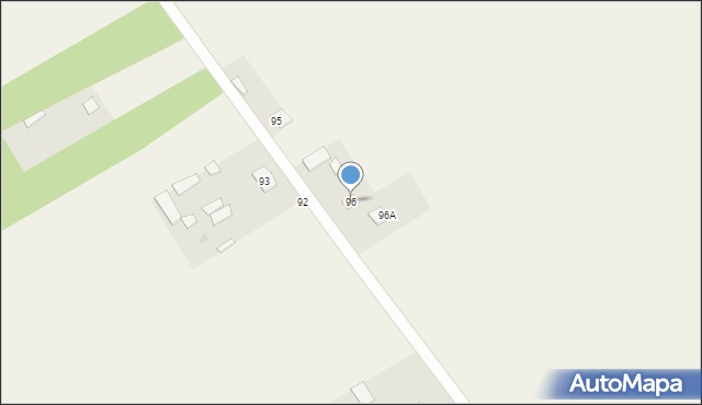 Dzierzby Szlacheckie, Dzierzby Szlacheckie, 96, mapa Dzierzby Szlacheckie