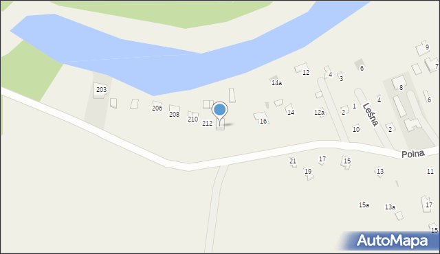 Dzierżenin, Dzierżenin, 214, mapa Dzierżenin