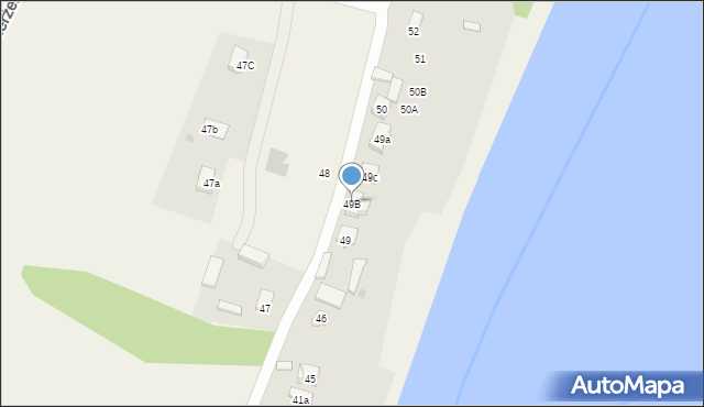 Dzierżenin, Dzierżenin, 49B, mapa Dzierżenin