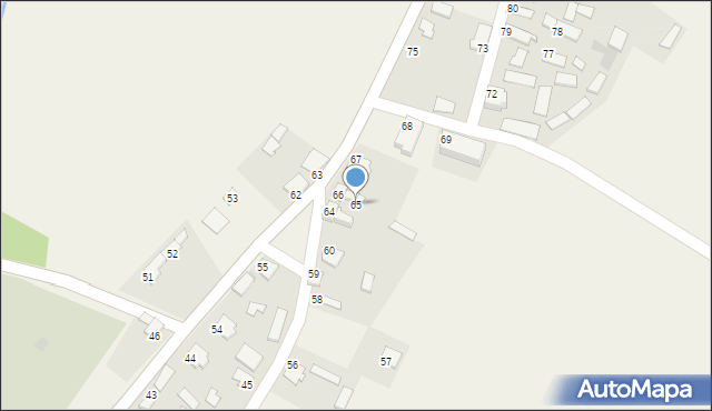 Dzierzgów, Dzierzgów, 65, mapa Dzierzgów