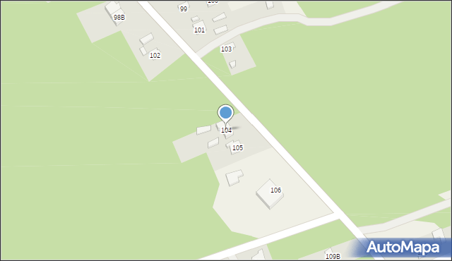 Dzierzgów, Dzierzgów, 104, mapa Dzierzgów