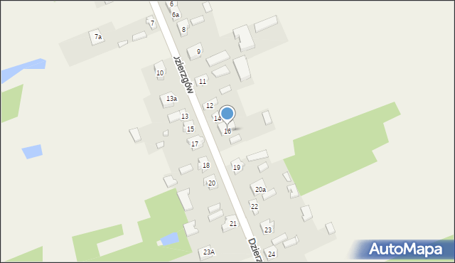 Dzierzgów, Dzierzgów, 16, mapa Dzierzgów
