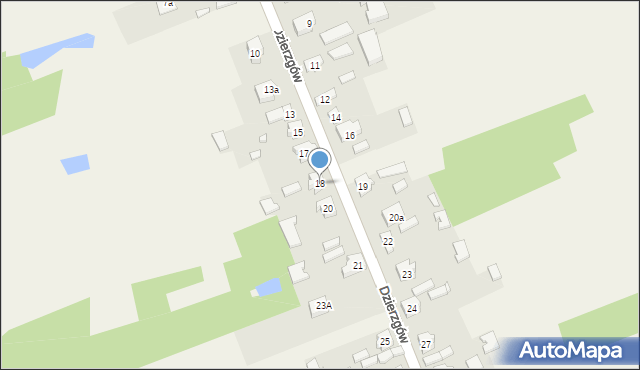 Dzierzgów, Dzierzgów, 18, mapa Dzierzgów