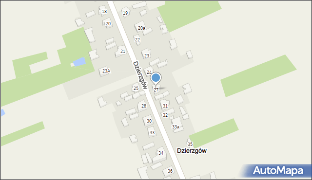 Dzierzgów, Dzierzgów, 27, mapa Dzierzgów