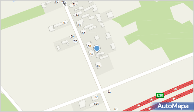 Dzierzgów, Dzierzgów, 59a, mapa Dzierzgów