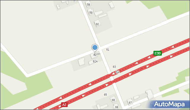 Dzierzgów, Dzierzgów, 62, mapa Dzierzgów