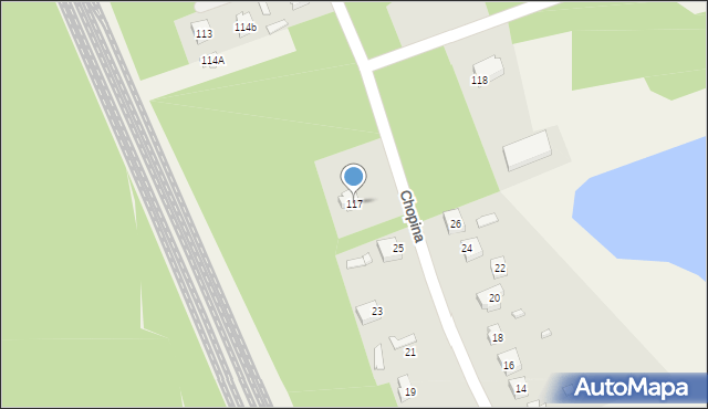 Dzierzgówek, Dzierzgówek, 117, mapa Dzierzgówek