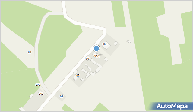 Dzierzkówek Stary, Dzierzkówek Stary, 96A, mapa Dzierzkówek Stary