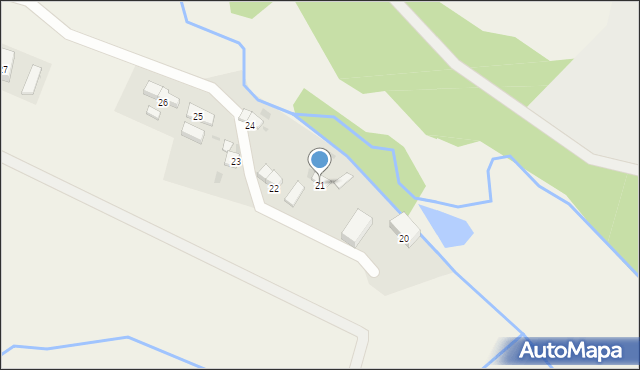 Dzierżkowice, Dzierżkowice, 21, mapa Dzierżkowice