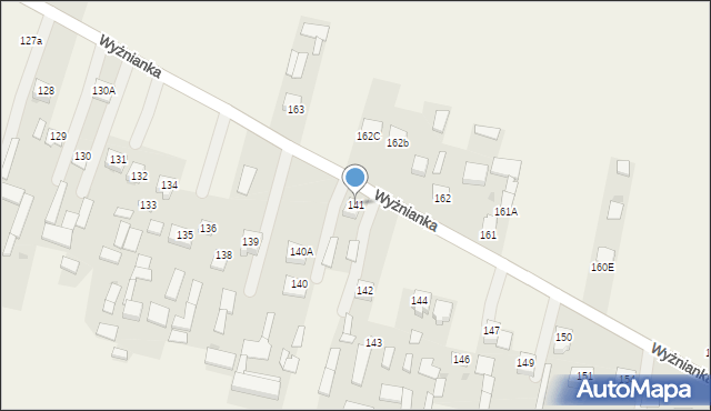 Dzierzkowice-Podwody, Dzierzkowice-Podwody, 141, mapa Dzierzkowice-Podwody