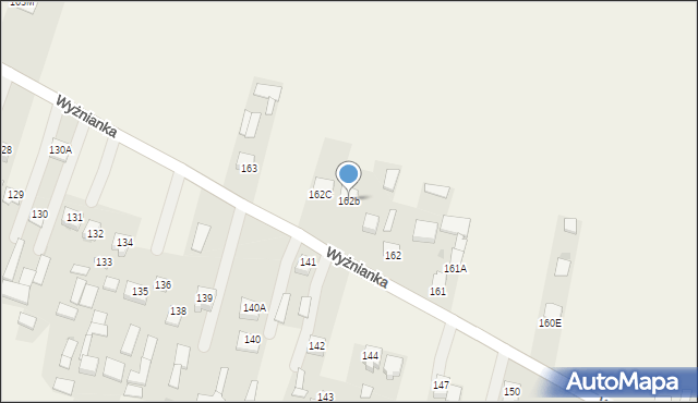 Dzierzkowice-Podwody, Dzierzkowice-Podwody, 162b, mapa Dzierzkowice-Podwody