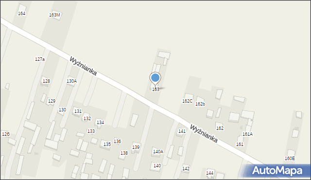 Dzierzkowice-Podwody, Dzierzkowice-Podwody, 163, mapa Dzierzkowice-Podwody