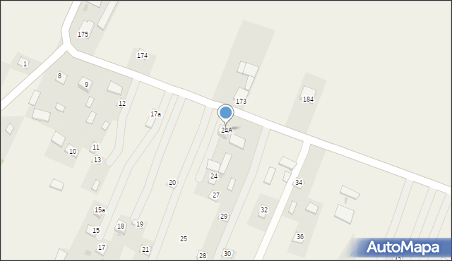 Dzierzkowice-Podwody, Dzierzkowice-Podwody, 24A, mapa Dzierzkowice-Podwody