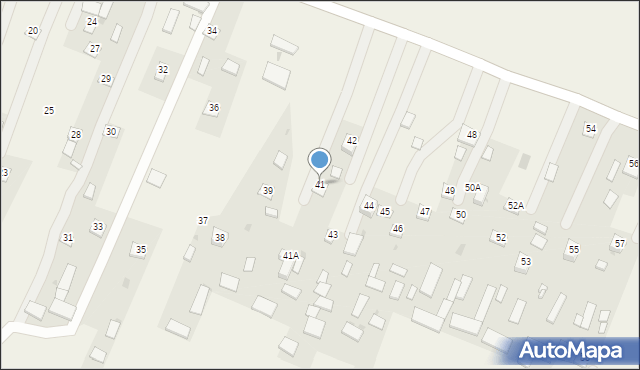 Dzierzkowice-Podwody, Dzierzkowice-Podwody, 41, mapa Dzierzkowice-Podwody