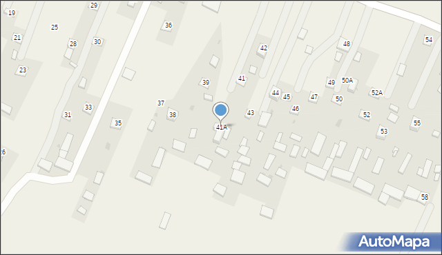 Dzierzkowice-Podwody, Dzierzkowice-Podwody, 41A, mapa Dzierzkowice-Podwody
