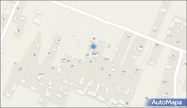 Dzierzkowice-Podwody, Dzierzkowice-Podwody, 50A, mapa Dzierzkowice-Podwody
