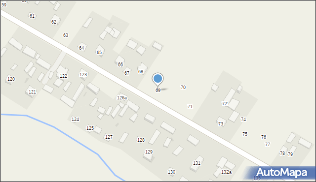 Dzierzkowice-Rynek, Dzierzkowice-Rynek, 69, mapa Dzierzkowice-Rynek